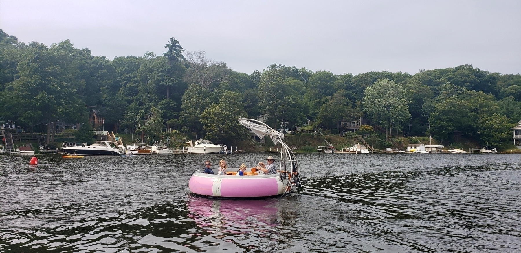 saugatuck donut boat rental Delta Jarrett