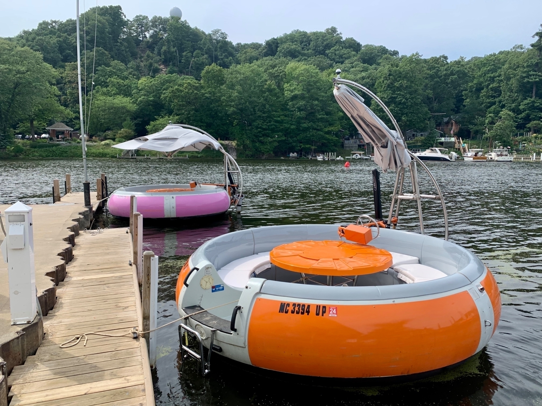 saugatuck donut boat rental Delta Jarrett