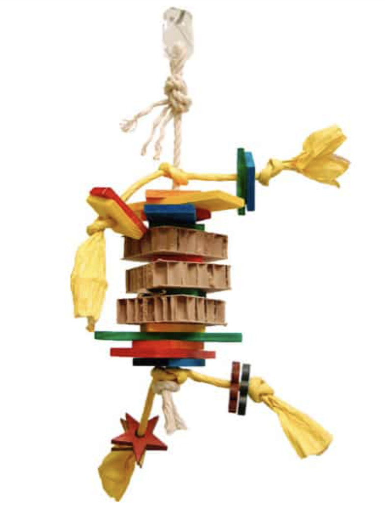 Dynamite Small Parrot Toy by Zoo Max Bird Toys from Things for Wings