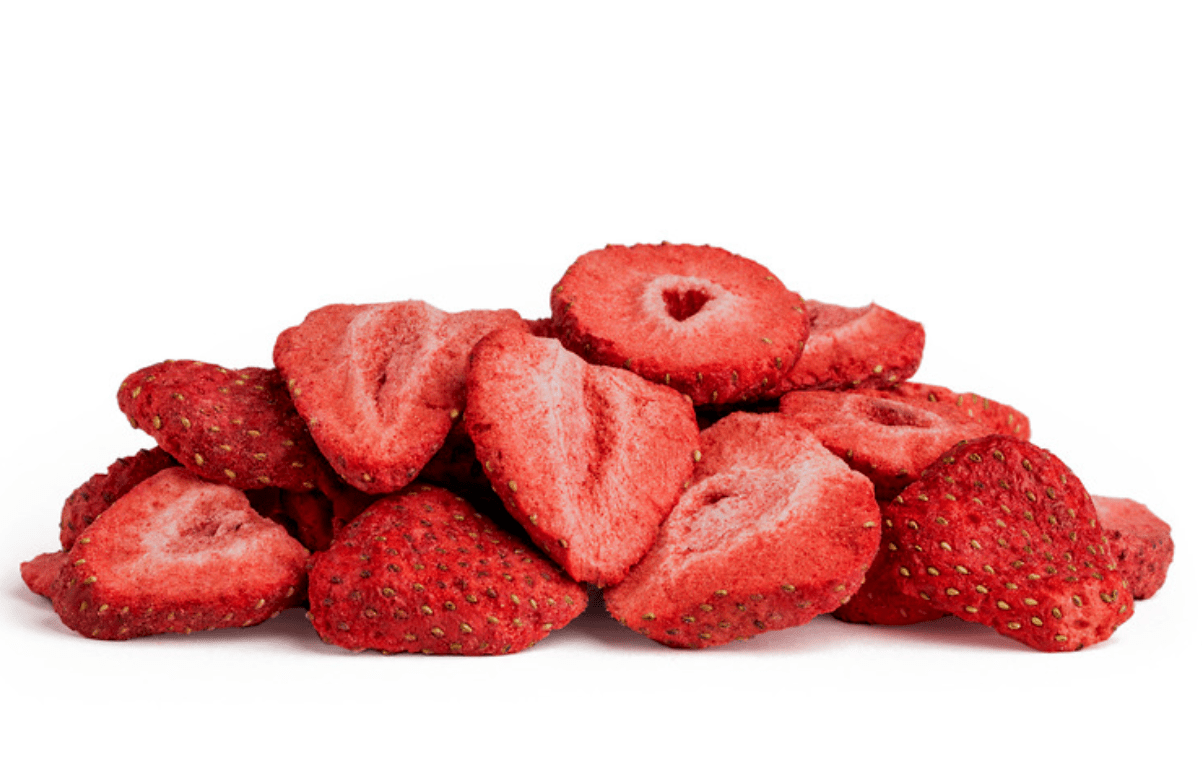 Freeze Dried Strawberries Healthy Organic Freeze Dried Chop for Pet