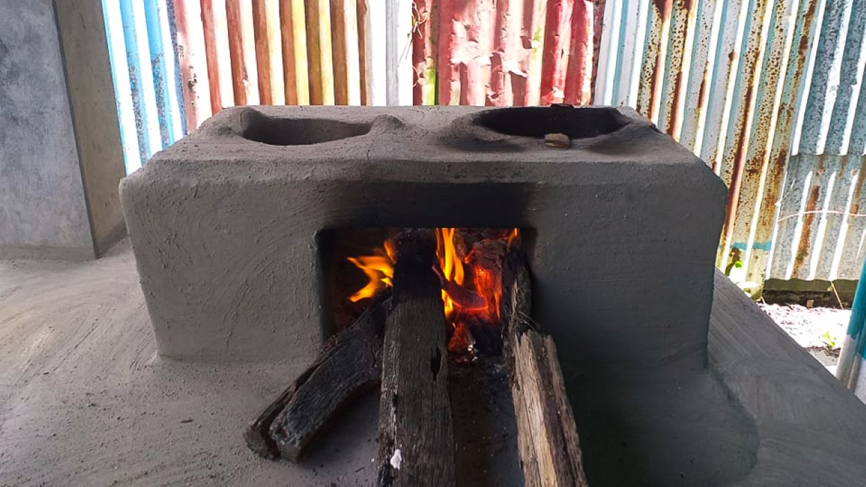 The Fireside A Mud Oven used in Traditional Guyanese Cooking Things