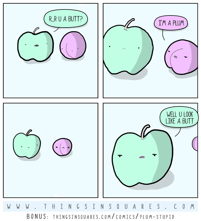 Plum stupid Comics