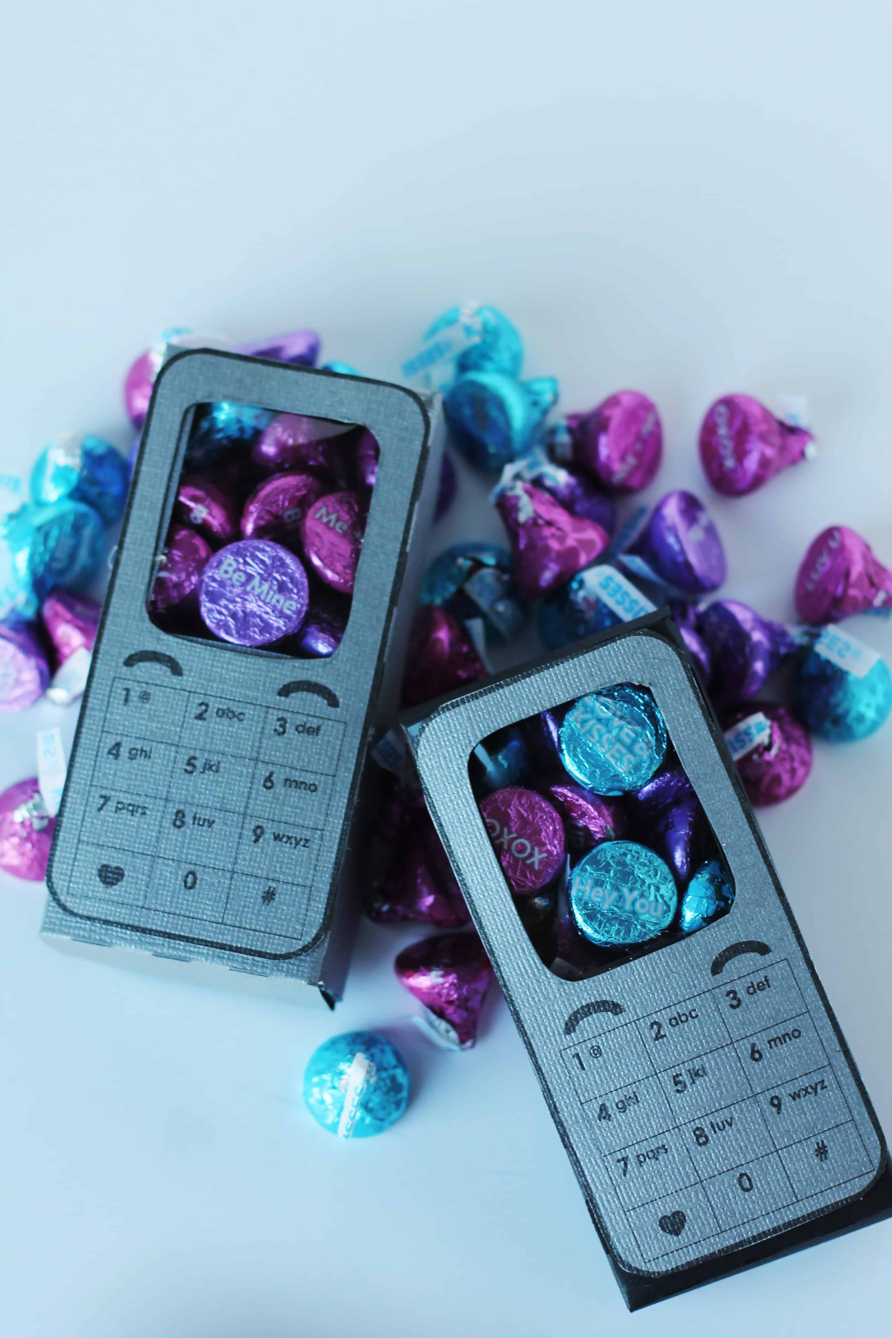 Cell Phone Candy Box Valentine » Share & Remember Celebrating Child