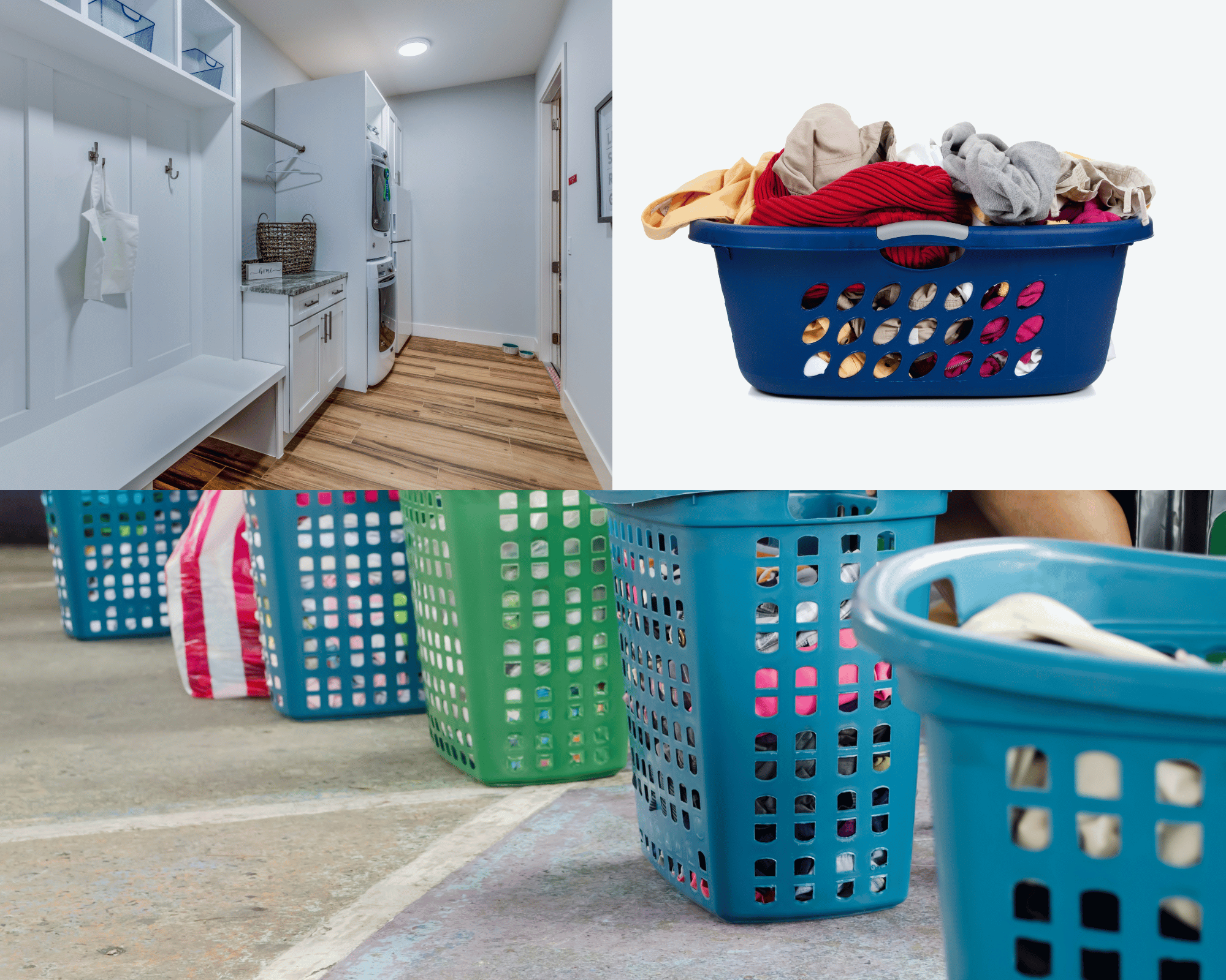 Stackable Laundry Baskets