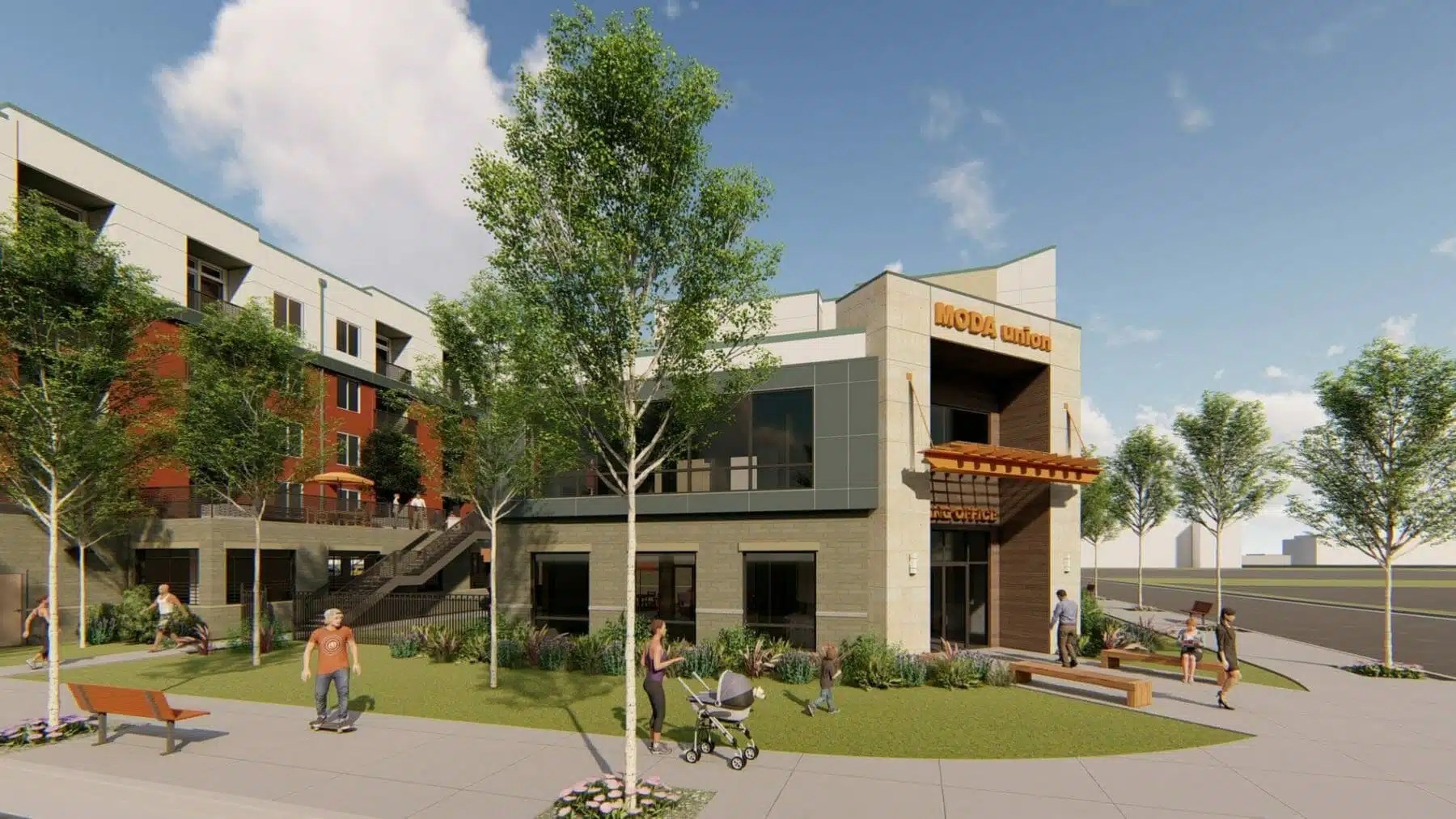 Moda Union Apartments in Midvale, UT MultiFamily Development
