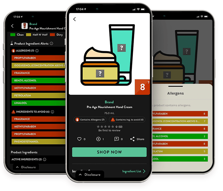 Think Dirty® Shop Clean Clean Beauty App Shop Clean Products