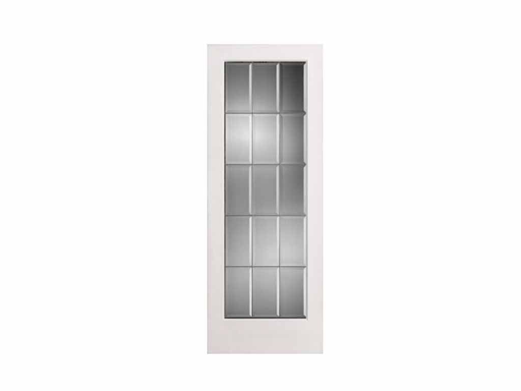 Beveled Glass French Door