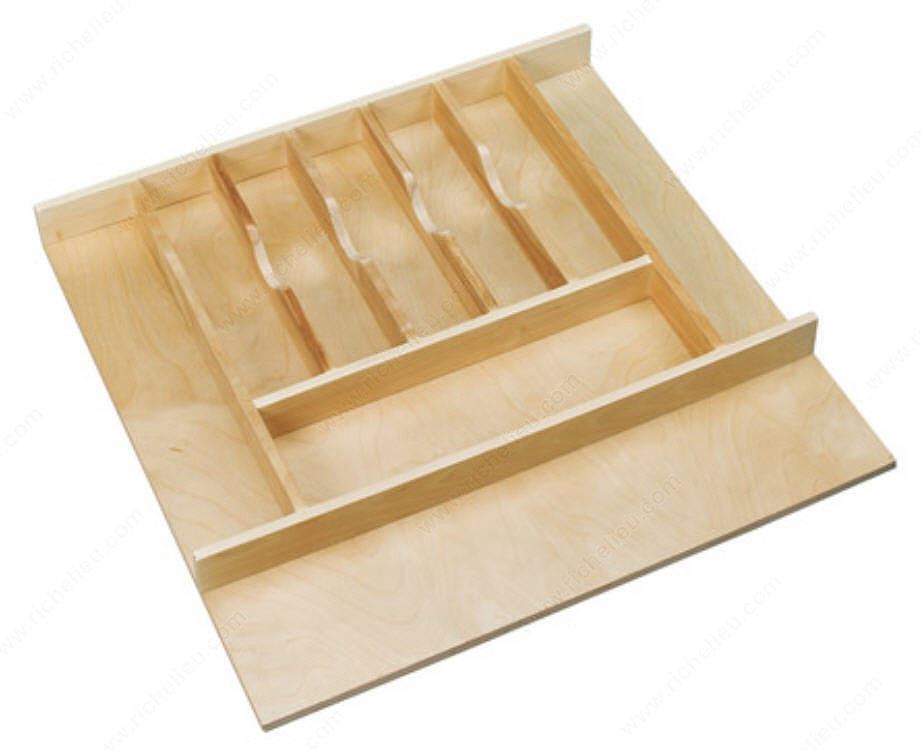 Accessories Wood Cutlery Tray Insert