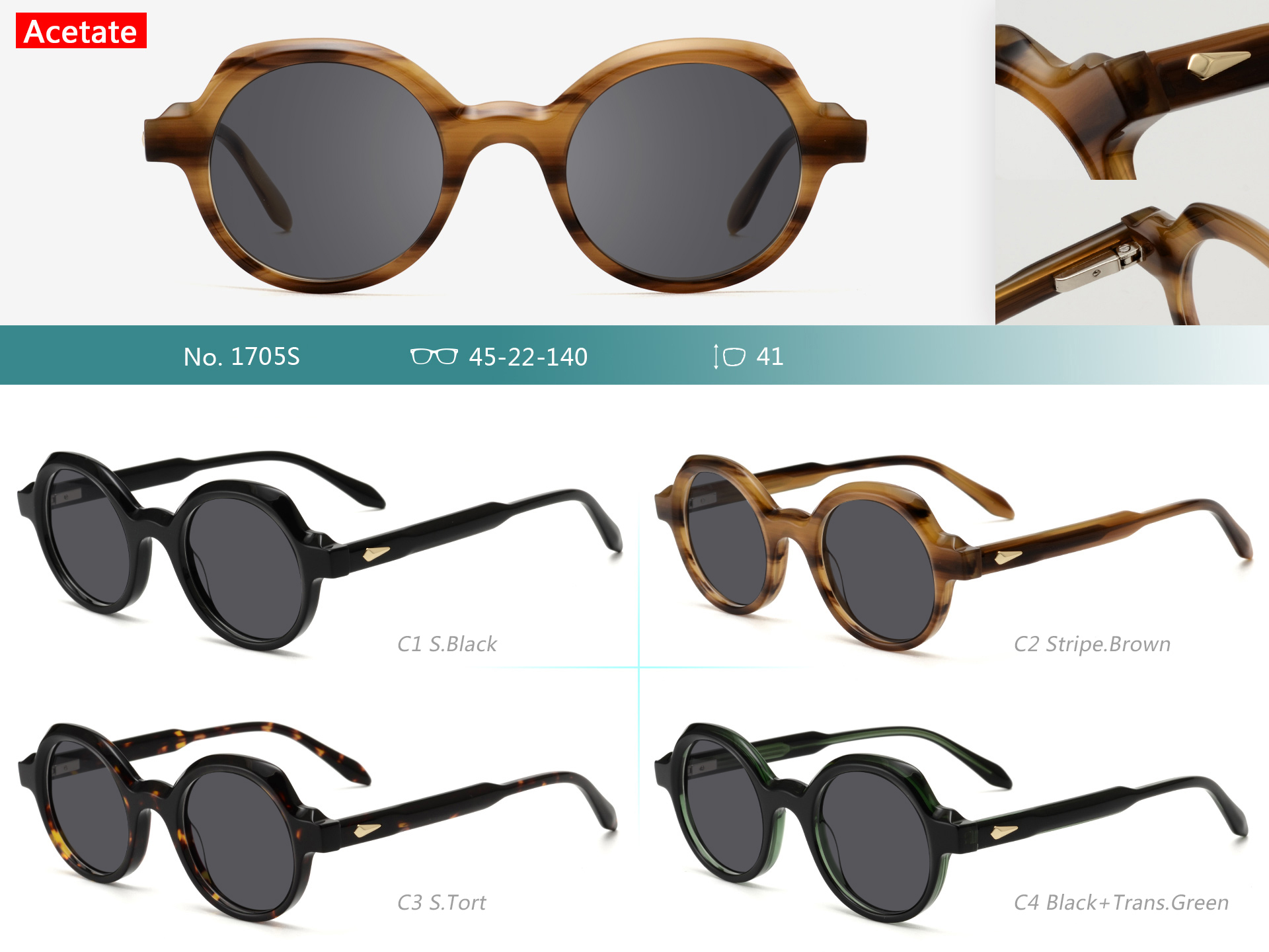 Acetate SunglassesDeqing Think Import & Export Co., Ltd.