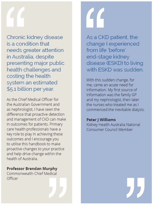 Quality-Based Procedures Clinical Handbook for Chronic Kidney.