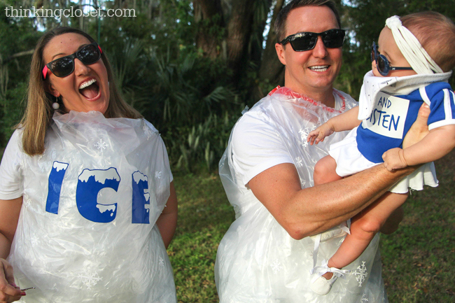 "Ice Ice Baby" Punny Halloween Costume the thinking closet