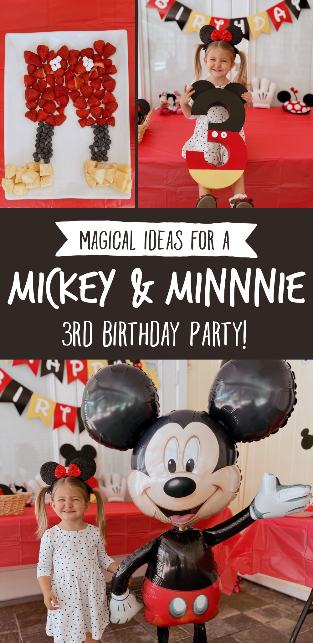 Mickey Minnie Mouse Birthday
