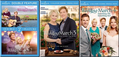 THE WEDDING MARCH 1 2 3 4 New Sealed DVD 4 Films Hallmark