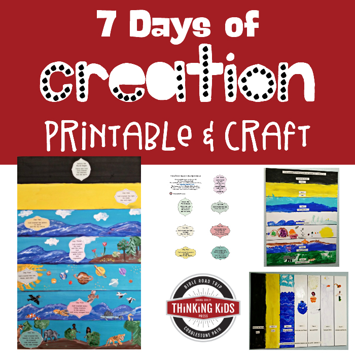 Printable 7 Days Of Creation Printable Word Searches