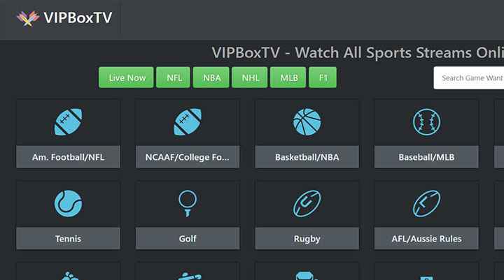 VIPBoxTV - Best Live Streaming Site for all Sports | VIPBoxTV.se