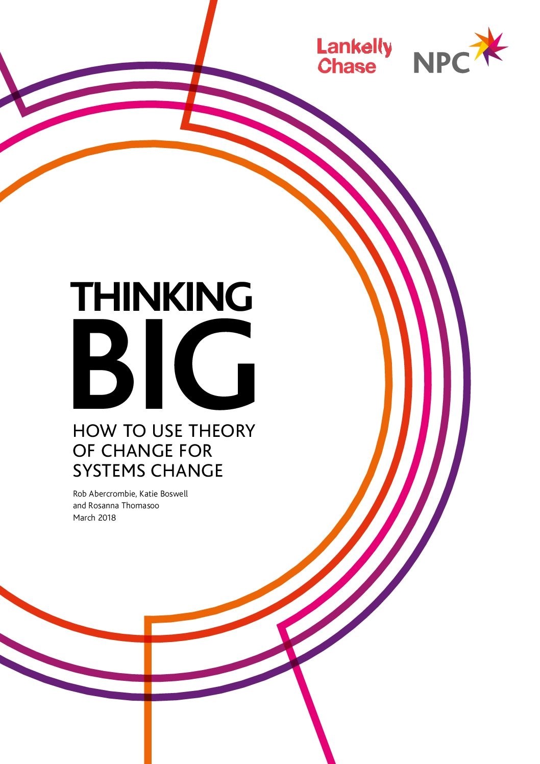 Thinking big How to use theory of change for systems change NPC