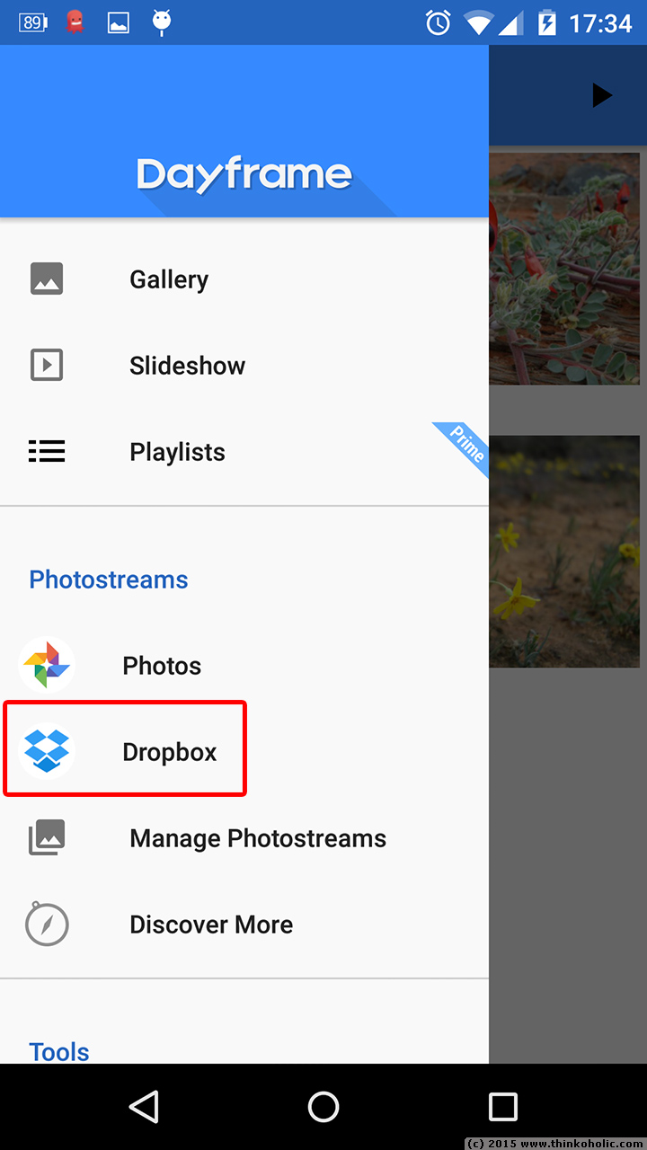 how to build a digital photo frame with wifi and dropbox using an
