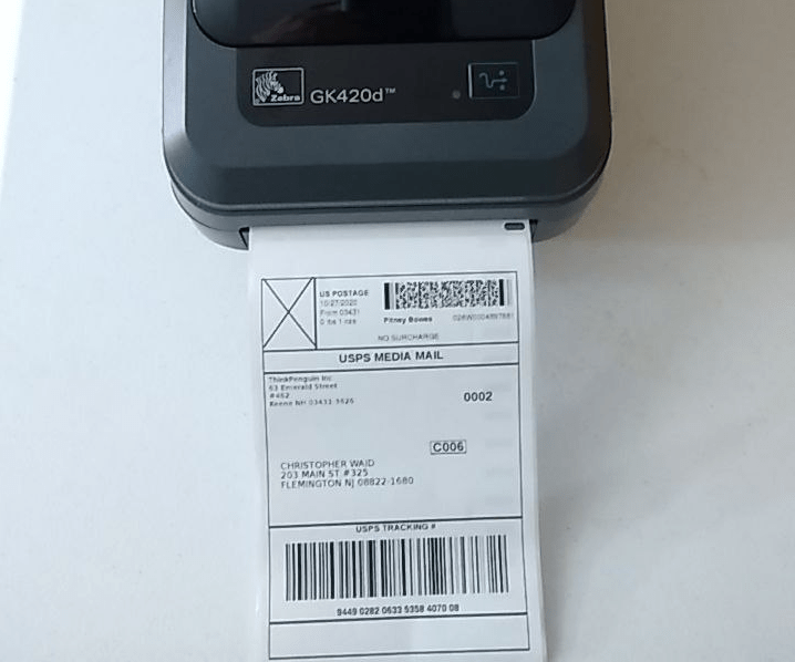 Zebra GK420D Direct Thermal Label Printer GNU / Linux Support