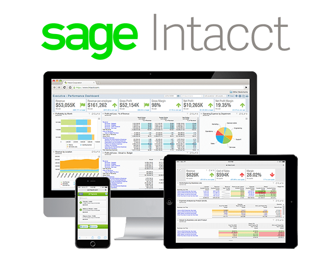 Cloud Accounting for Construction Sage Intacct Construction ERP System