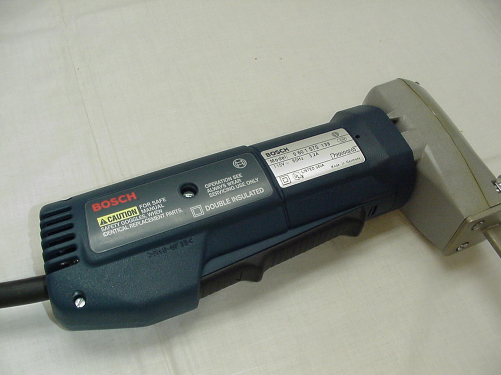 Bosch 1575A Foam Rubber Cutter w/extra Blades cuts Carpet also eBay