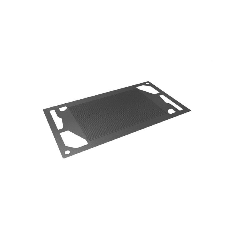 Carbon coated electrode plates