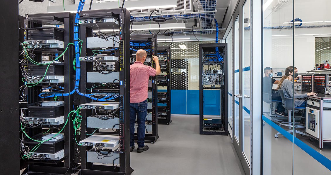 BCIT Industrial Network Cyber Security Lab thinkspace architecture