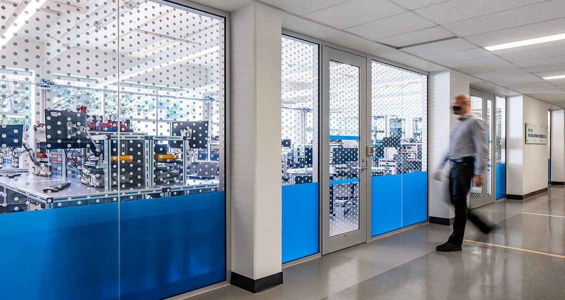 BCIT Industrial Network Cyber Security Lab thinkspace architecture