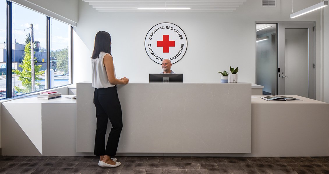 Canadian Red Cross office tenant improvement thinkspace architecture