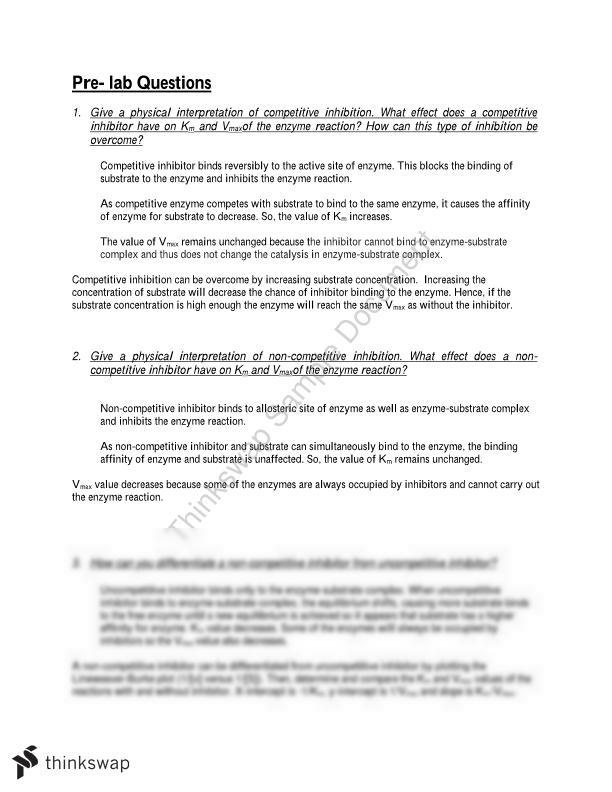 Enzyme Kinetics Lab Report.docx Course Hero