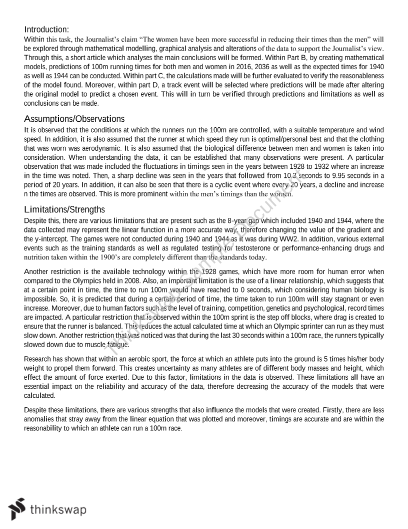 Linear and Relationships Year 11 QCE Mathematics C