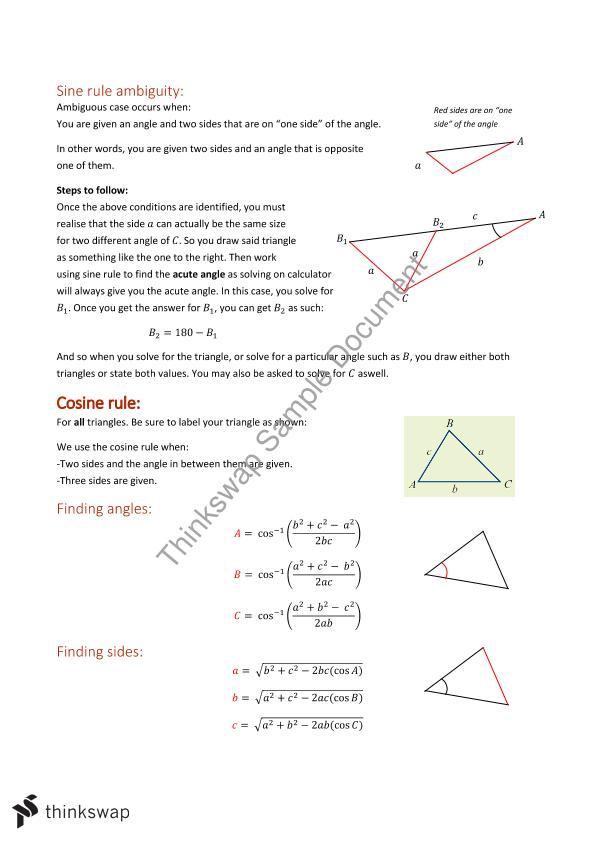 Further Maths Units 3/4 Further Mathematics Year 12 VCE Thinkswap