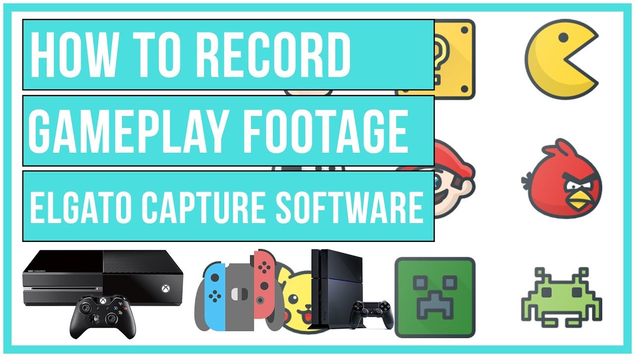 How To Record Console Gameplay Footage With Elgato Game Capture Think