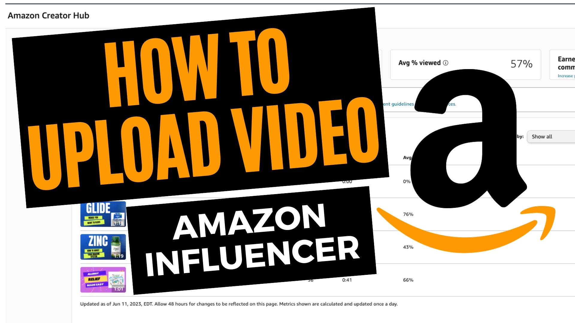 How To Upload Amazon Influencer Videos Quick and Easy Think Tutorial