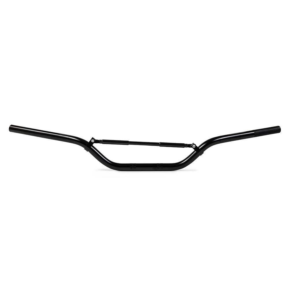 Aluminium 22MM 7/8" Motorcycle Motorbike Handlebar with Brace Black