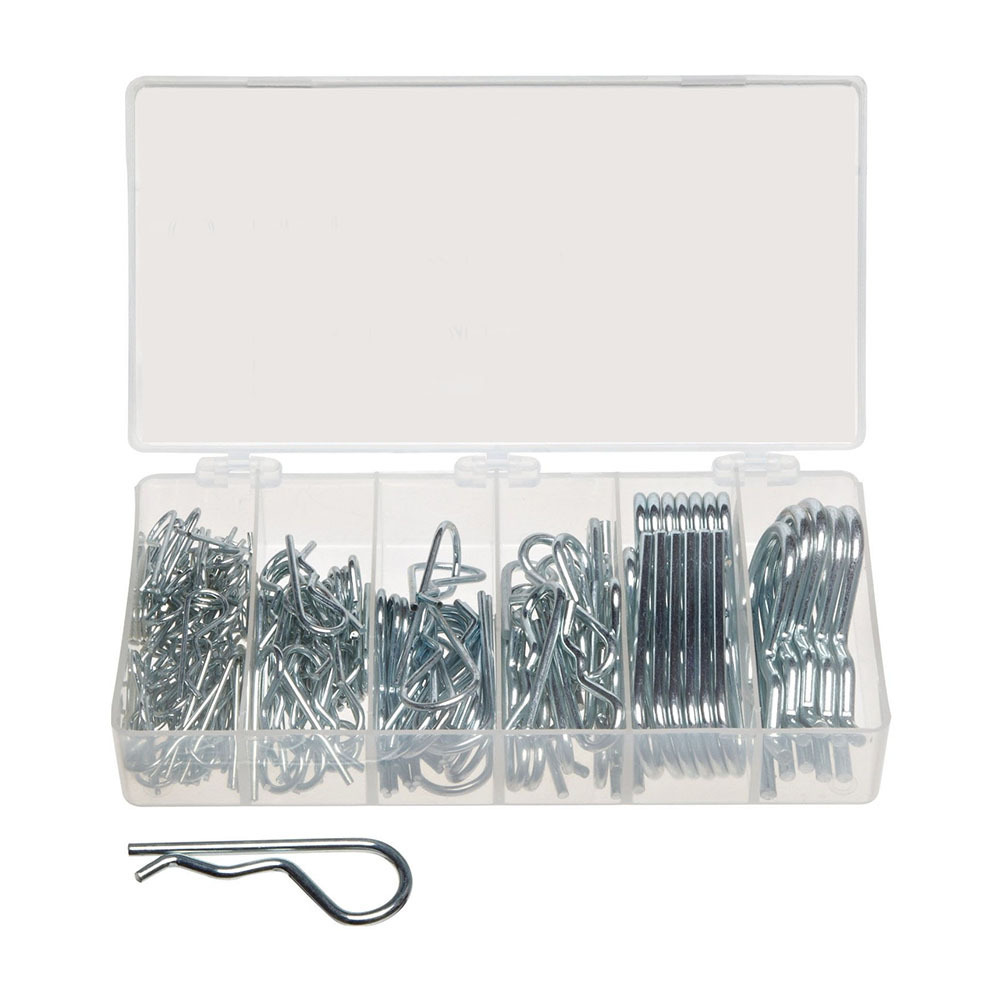 Hitch Pin Assortment Set Grab Kit Bridge Clip Lock Spring Cotter Hinch Pins