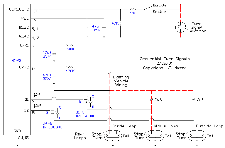 sequential turn signals Third Generation FBody Message Boards