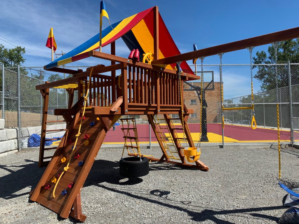 Basketball & playground project Third Presbyterian Church