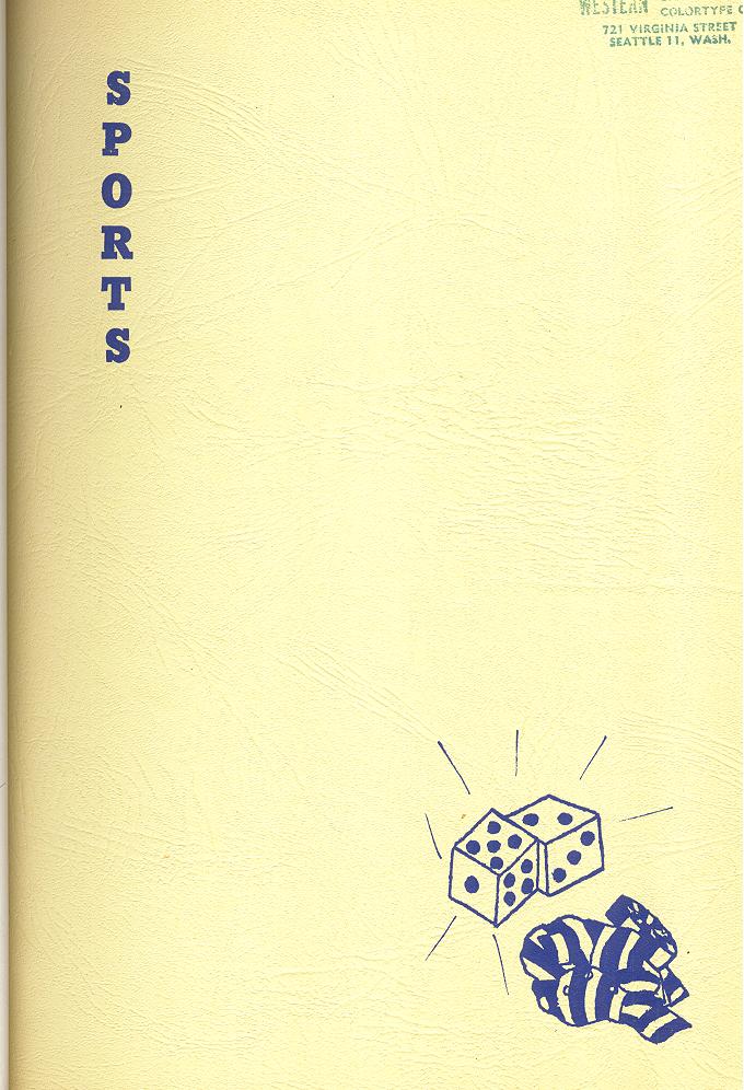 Concrete High School 1940 Annual Concrete Skagit, WA