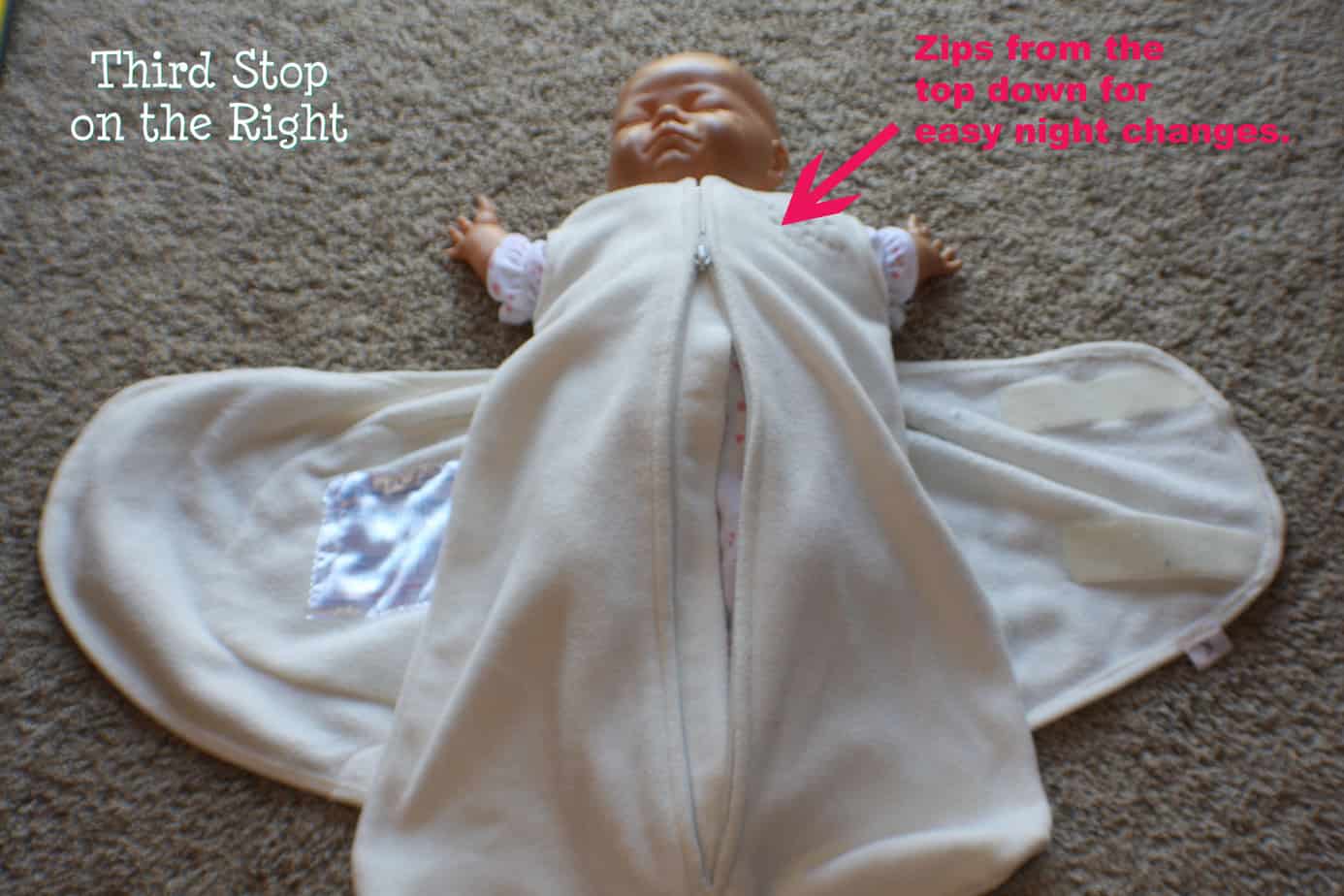 HALO SleepSack Hospital Program Promotes Safe Sleep from Day 1 giveaway review Third Stop on
