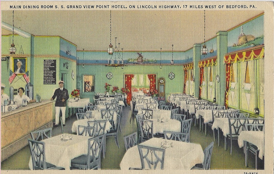 The History of the S.S. Grand View Point Ship Hotel in Bedford, PA
