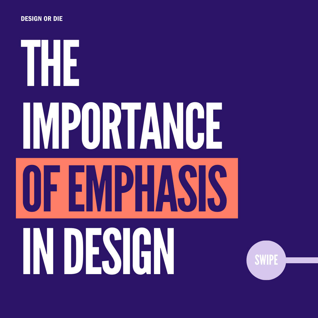 The Importance of Emphasis in Design Third Wunder