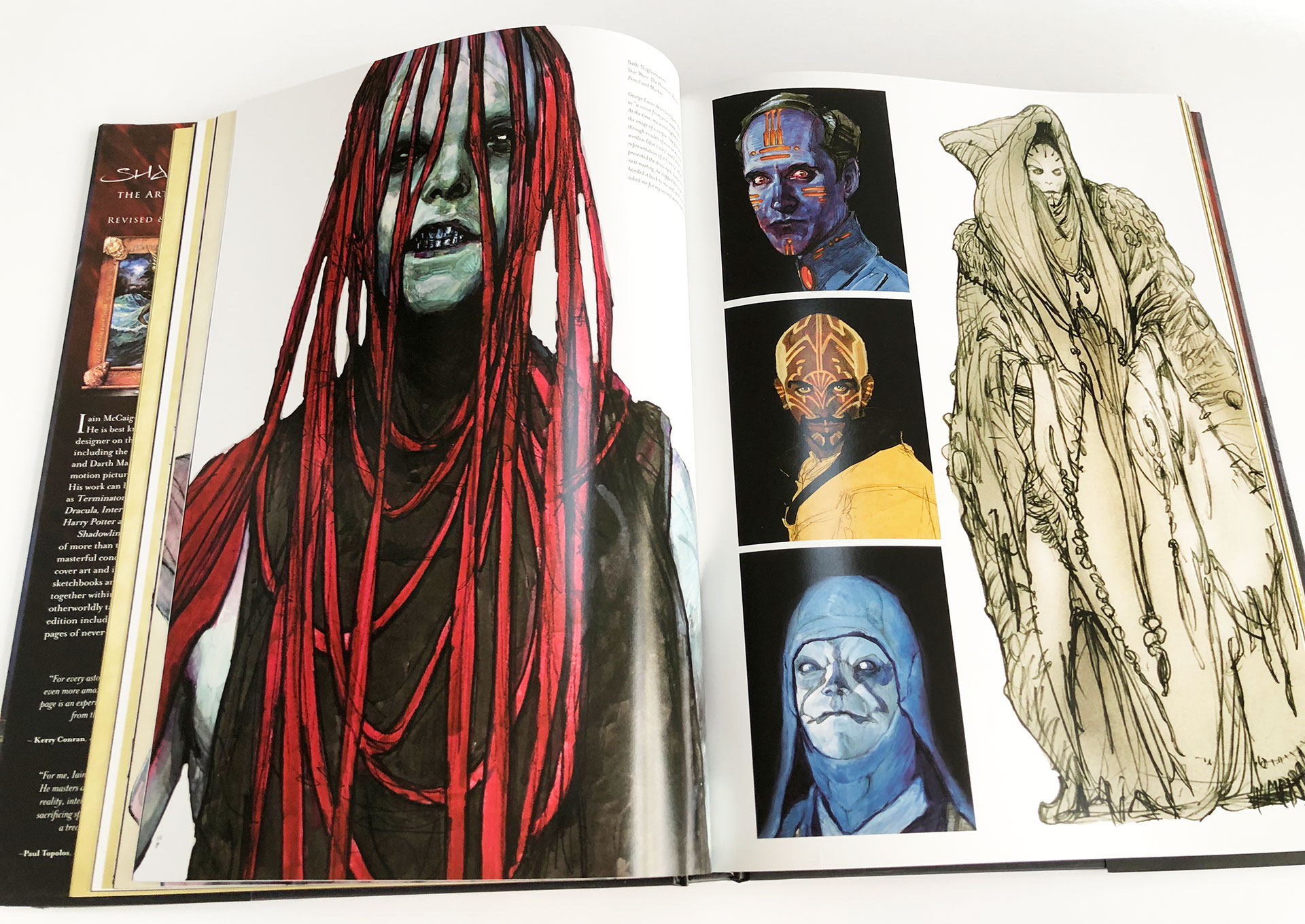 Shadowline The Art of Iain McCaig (revised and expanded) Review