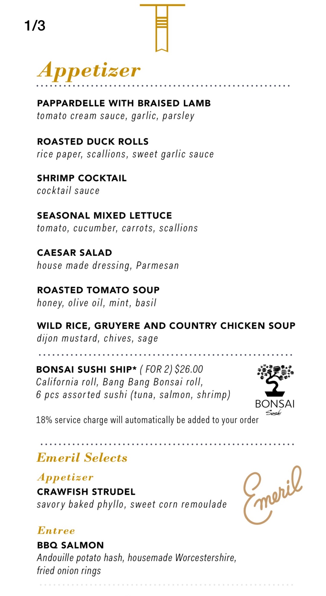 Carnival Jubilee Main Dining Room Menus (20232024) › This Cruise Life