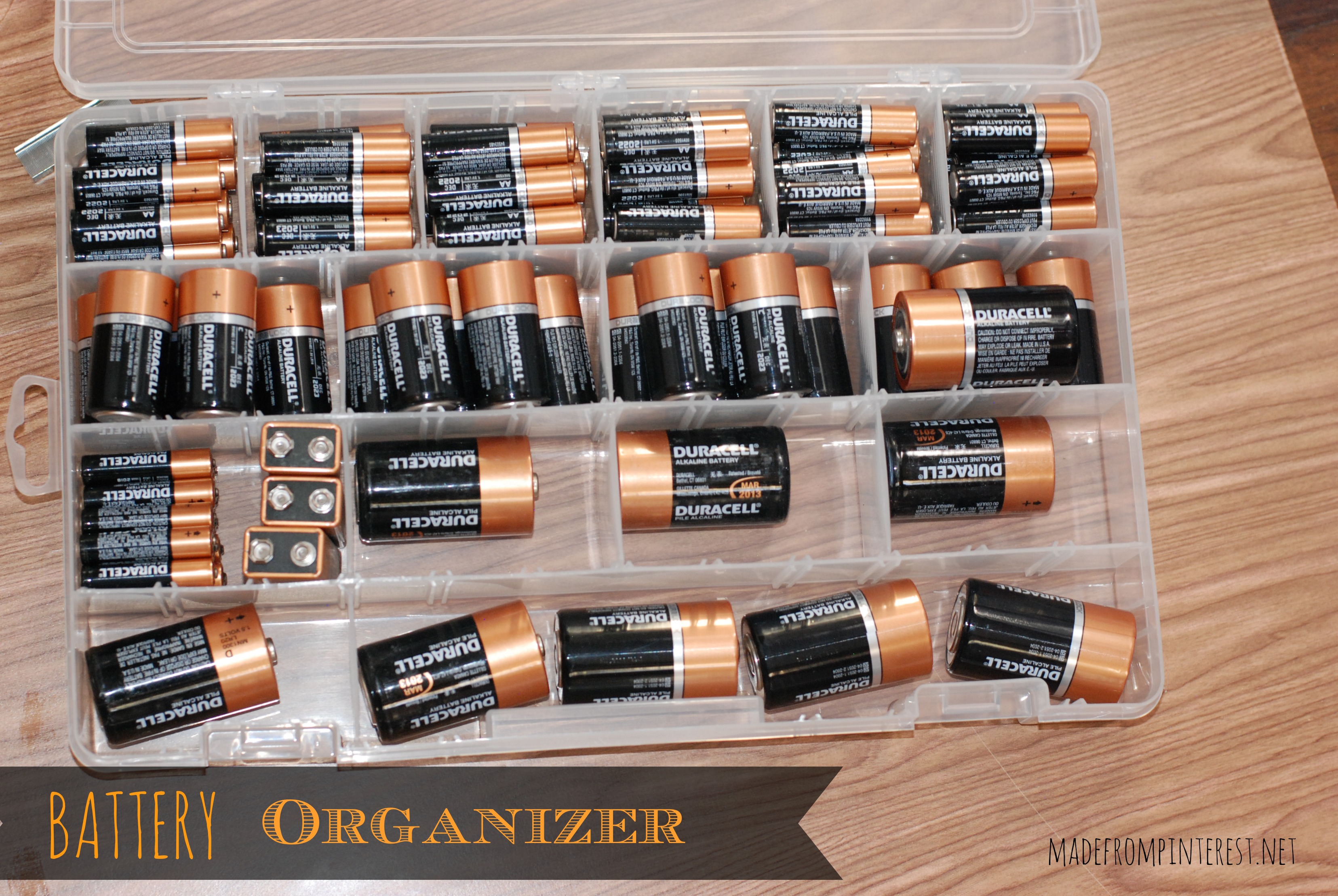 Battery Organizer TGIF This Grandma is Fun
