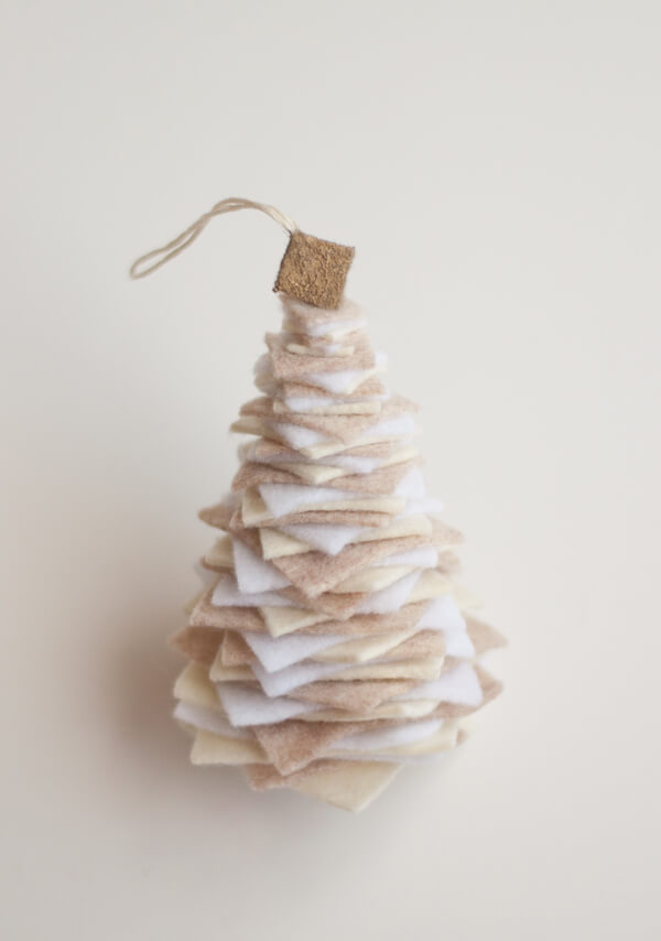 DIY Felt Christmas Tree - Showit Blog