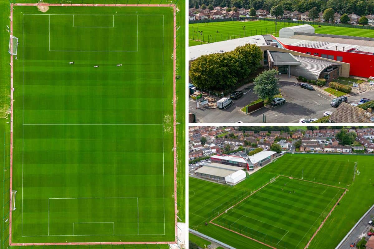 6 images and video of Melwood as Liverpool FC full redevelopment work