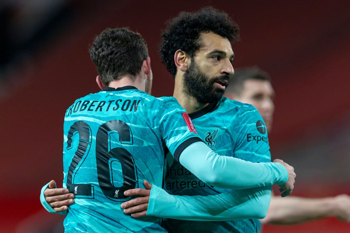Mo Salah closes in on Liverpool’s top 5 for 20 goals as Reds eye further capital success
