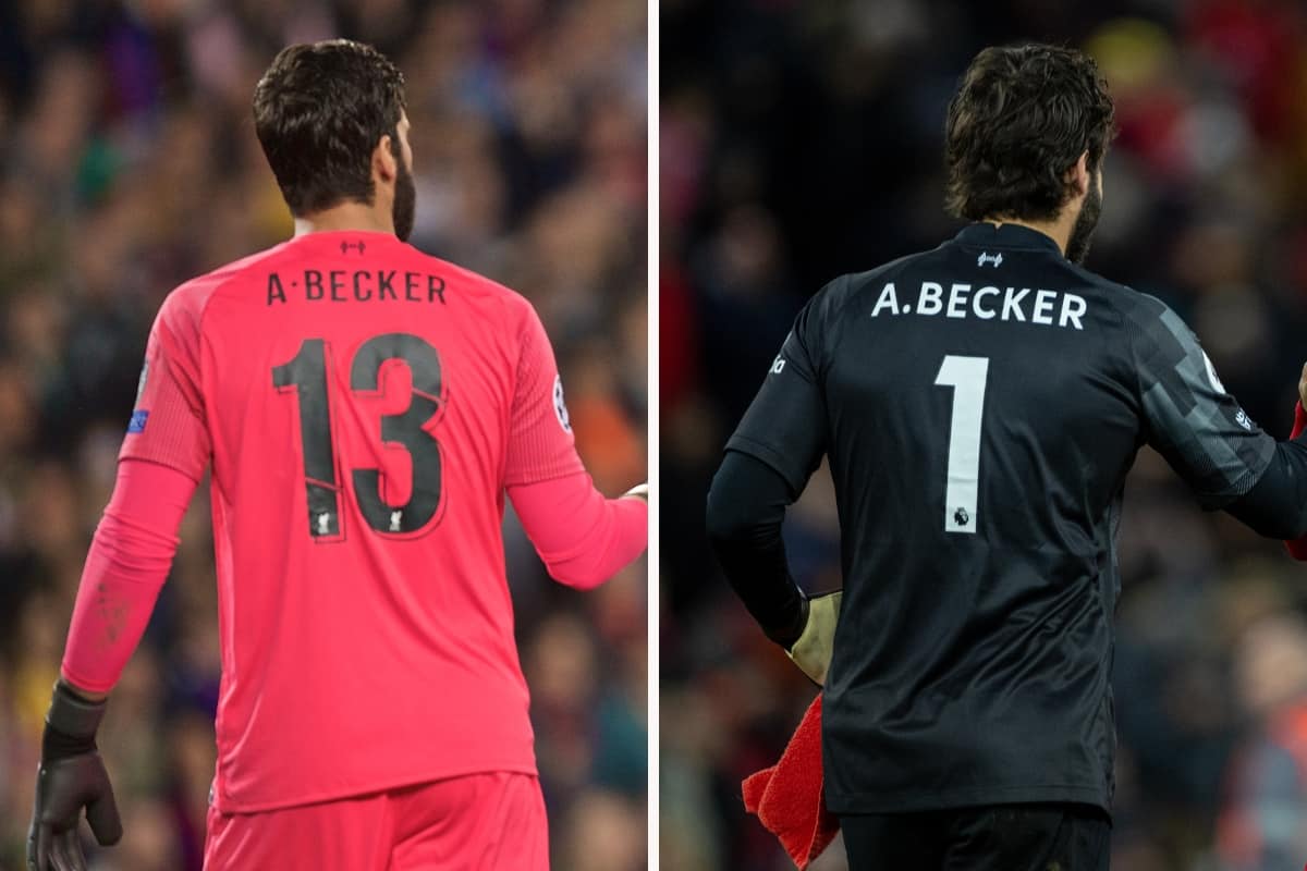 The 48 players who swapped shirt numbers at Liverpool in Premier League