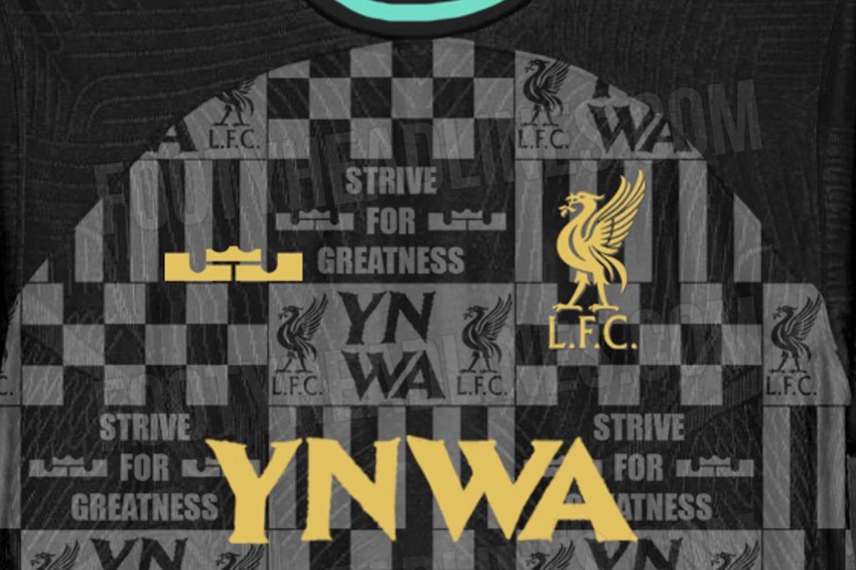 Leaked New Liverpool x LeBron James shirt collab with YNWA 'sponsor