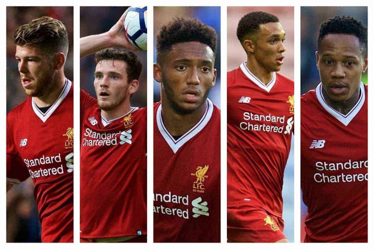 Depth at fullback is vital for Jurgen Klopp's side, even if they aren't all £50 million